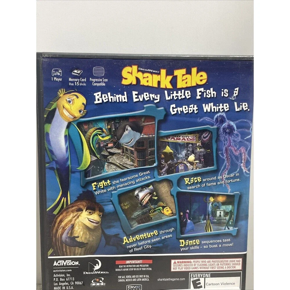 Shark Tale (Nintendo GameCube) DreamWorks